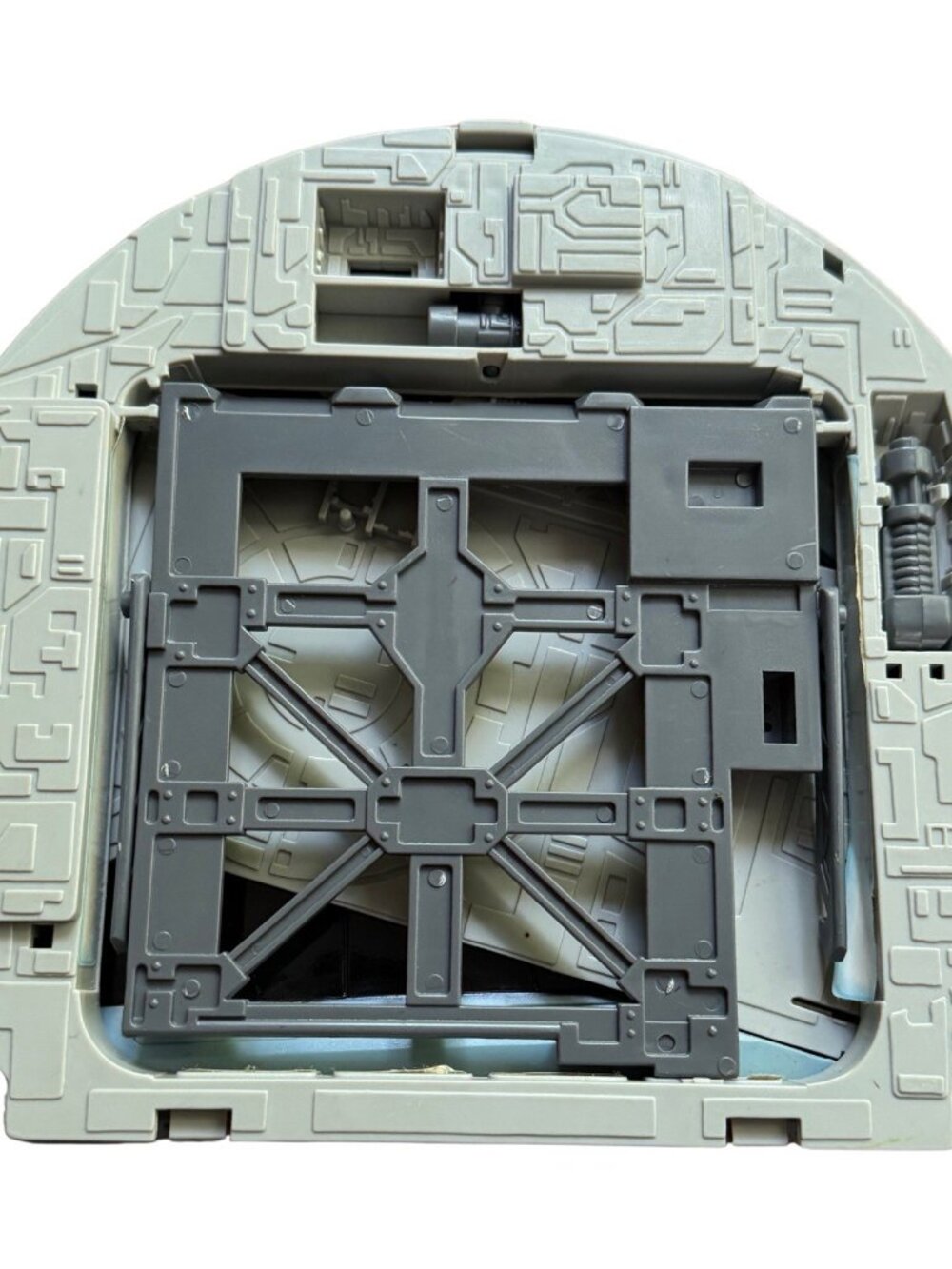 Vintage Star Wars Micro Machines Death Star Millennium Falcon Double Takes Plate - Picture 5 of 15
